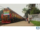 Dhaka to khulna AC ticket 4th may