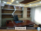 Office meeting room design, a bland conference room,