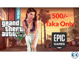 GTA 5 - ৳1199 Only Standard Edition Epic Games Store Account