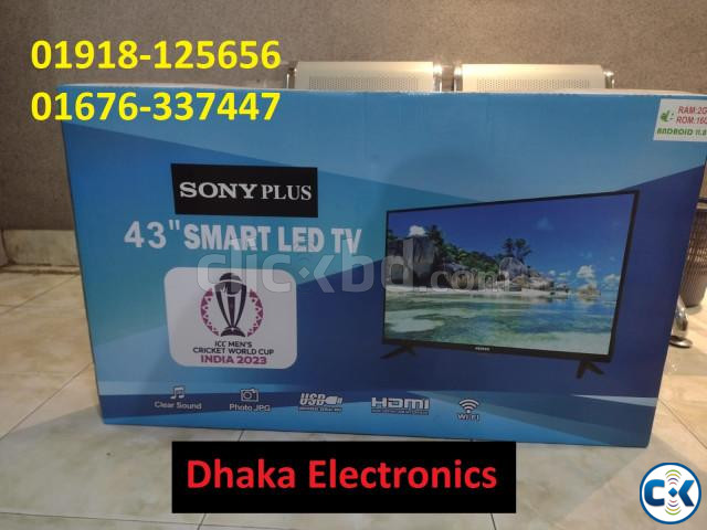 Sony Plus 43 inch Frameless Android FHD TV large image 0