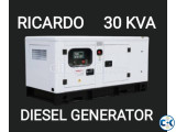 30 kva Ricardo Generator BD price