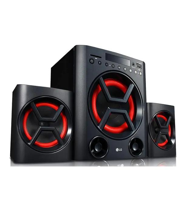 LG LK72B, Deep Bass, USB, SD Card and FM Radio 40 W Bluetooth Home Theatre Black, 2.1 Channel