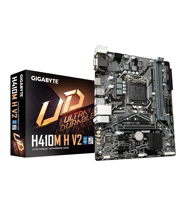 GIGABYTE H410M H V2 10th Gen Micro ATX Motherboard – Reliable Performance for Intel Core Processors