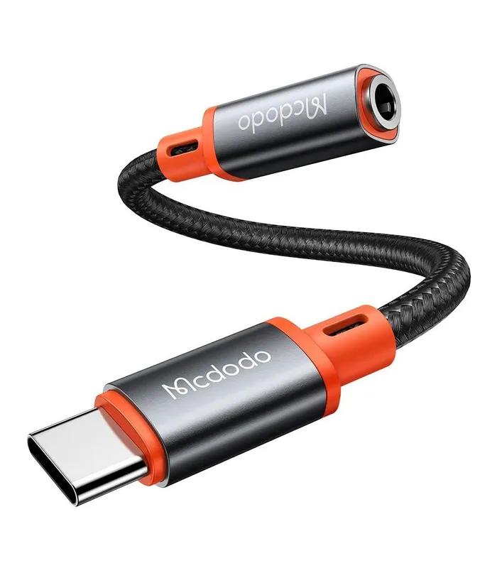 Mcdodo USB-C Jack Adapter 3.5mm with DAC Hi-Fi Audio Quality, Mini Jack Adapter