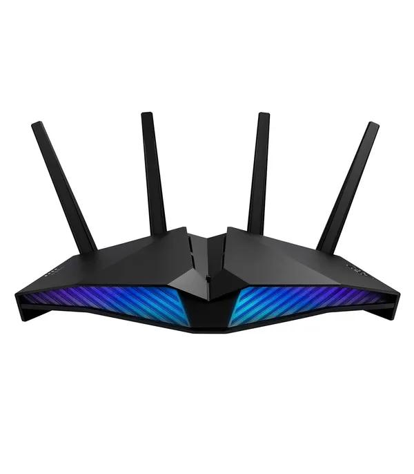Asus RT-AX82U (AX5400) Dual Band WiFi 6 Extendable Gaming Router, Gaming Port, Mobile Game Mode, Aura RGB