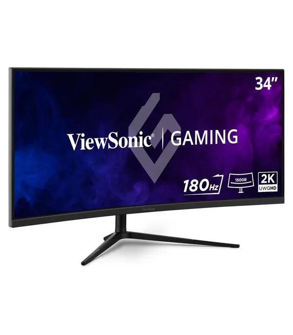 ViewSonic VX3418C-2K 34 inch 2K UWQHD 180Hz Curved Gaming Monitor