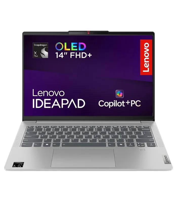 Lenovo IdeaPad Slim 5x 14Q8X9 Snapdragon X Plus X1P-42-100 (Cloud Grey, 512GB SSD Srorage, 16GB RAM) 14.0-inch WUXGA OLED Copilot+ PC Laptop