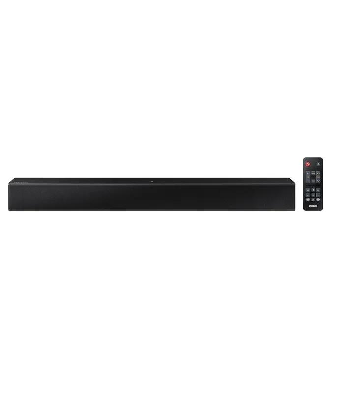 Samsung 2.0 ch (HW-T400/XL) Soundbar with Built-in Subwoofer, Dolby 2Ch, NFC, USB Music Playback