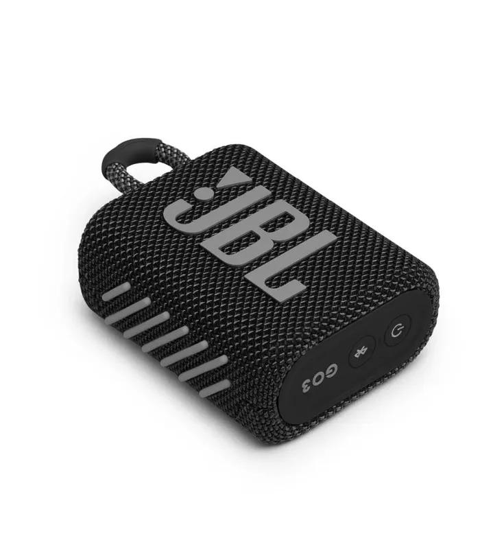 JBL Go 3, Wireless Ultra Portable Bluetooth Speaker, Pro Sound, Vibrant Colors with Rugged Fabric Design, Waterproof, Type C