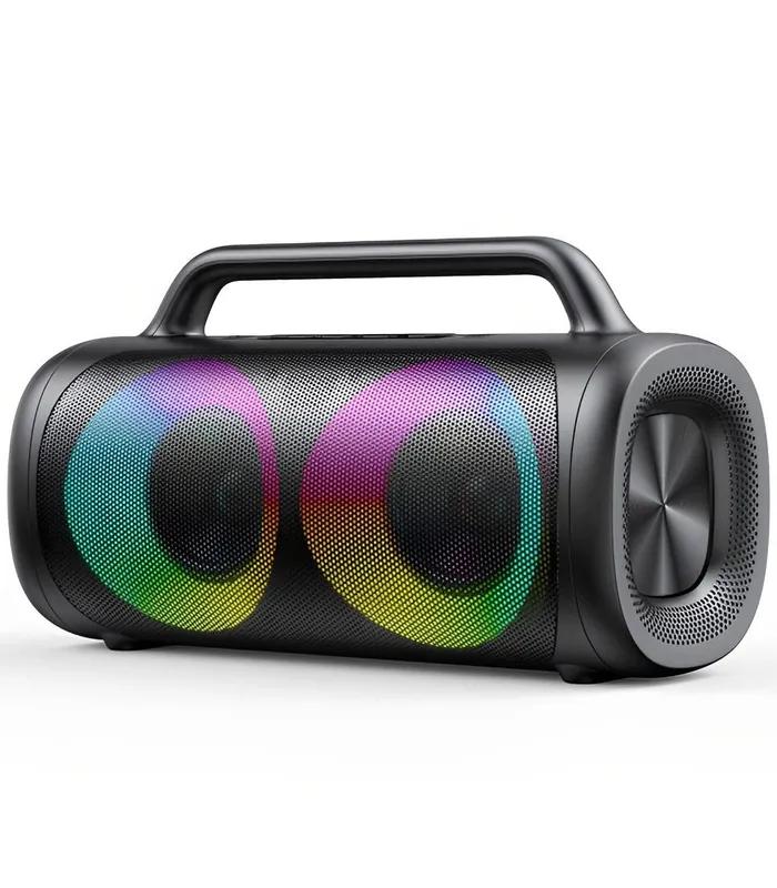 JOYROOM 40W Bluetooth Wireless Speaker with RGB lights, 92mm Dual Speakers, 40W High-Power Sound, and Multi-Mode