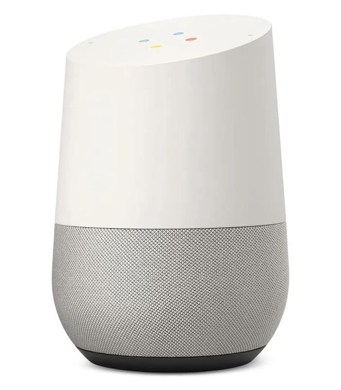 Google Home White Slate Smart Speaker – Powered by Google Assistant