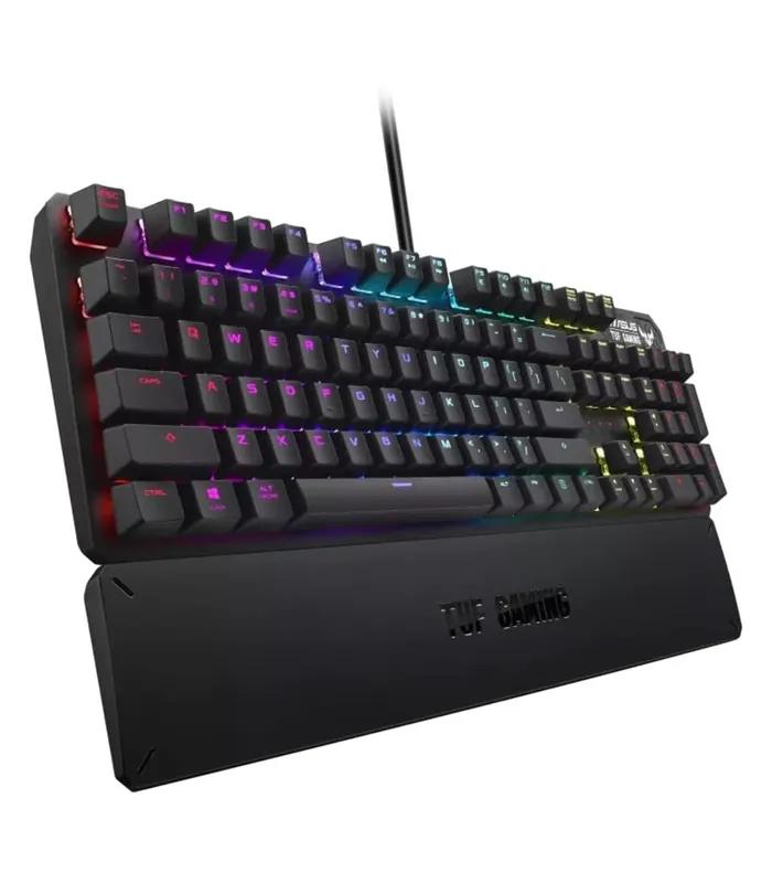 Asus TUF Gaming K3 RA05 RGB USB Gun Metal Gray Red Switch Mechanical Gaming Keyboard