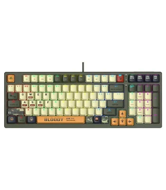 A4tech Bloody S98 Aviator BLMS Red Switch RGB Mechanical Gaming Keyboard