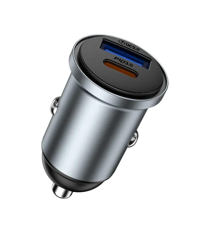 WiWU Wi-CC030 Nano Lite 35W USB-C plus USB Car Charger