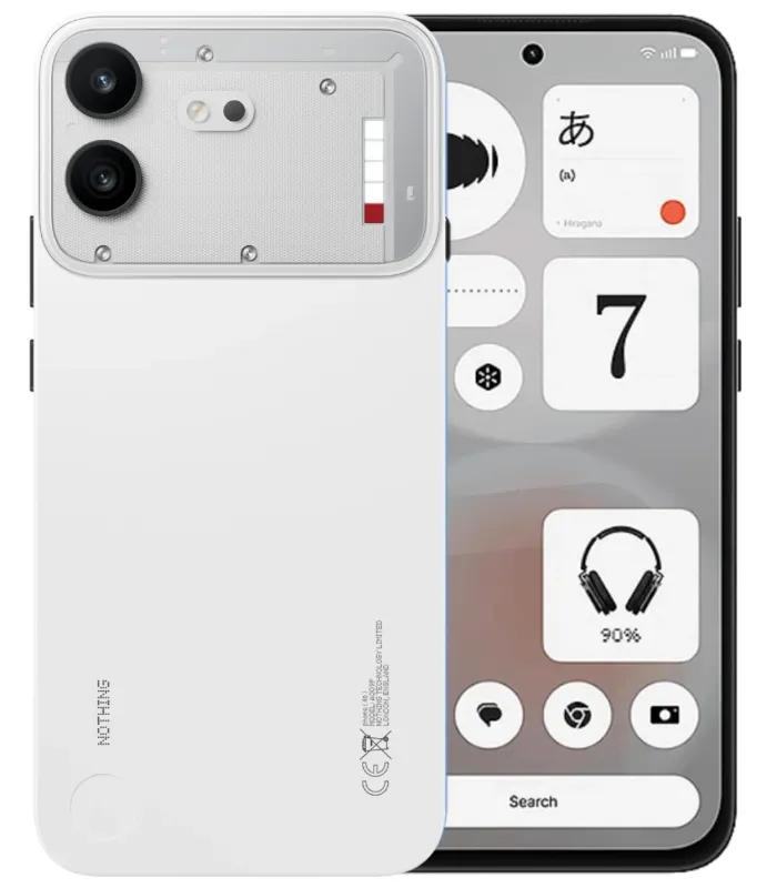Nothing Phone (4b) (White, 128GB Storage, 8GB RAM)