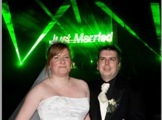 Wedding Laser Light Show Animation and Beam Show