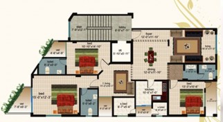 New ready Apartment at Bashundhara Block-A... Urgent Sale