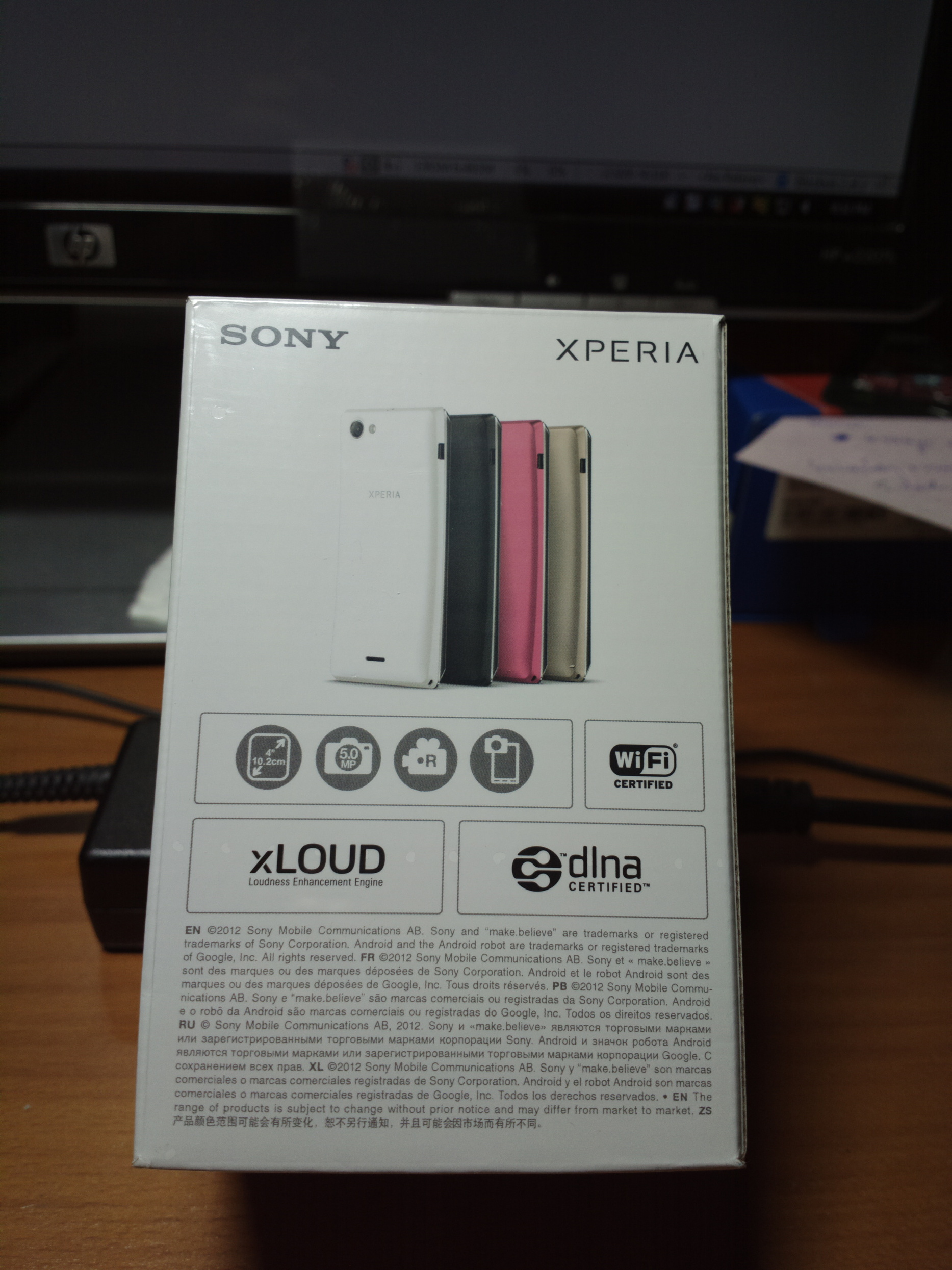 Sony Xperia J full Boxed intact From Russia large image 0