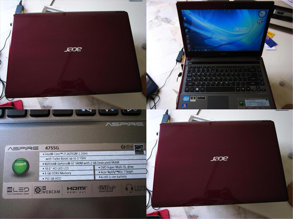 Acer Aspire 4755G large image 0