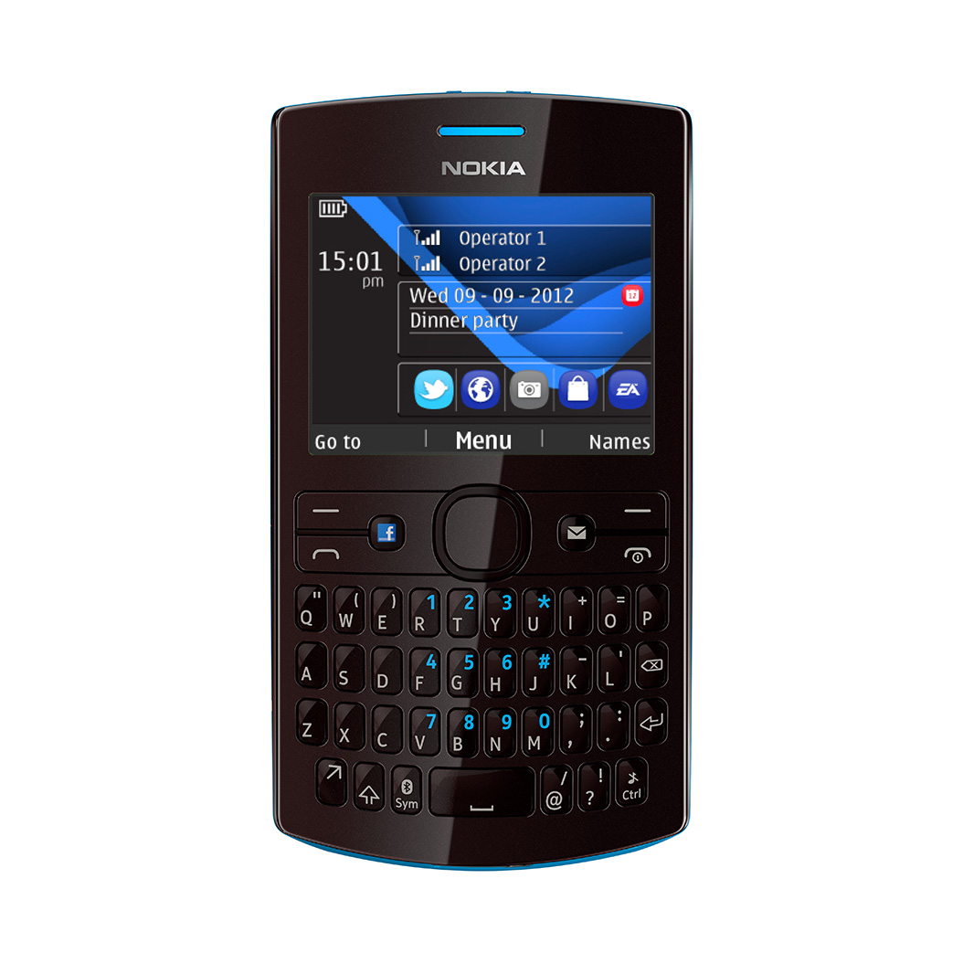 Nokia Asha 205 Dual SIM 1 year warranty  large image 0