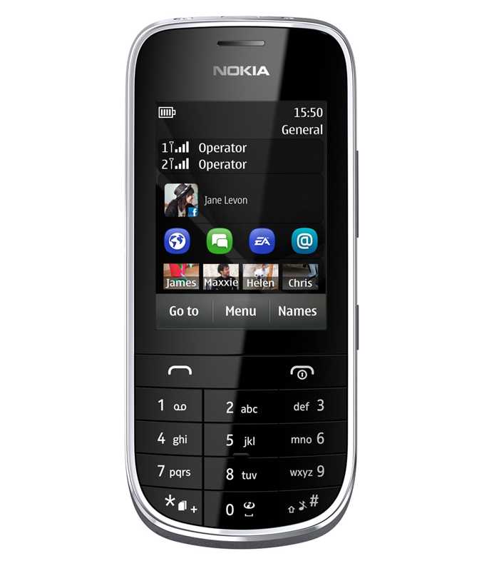 Nokia Asha 202 Dual SIM 1 year warranty  large image 0