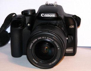 Canon 1000D 18-55mm with marumi filter 17-85mm Lens