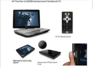 HP Pavilion tx2000 Entertainment Notebook PC ফুল স্কিন টাচ 