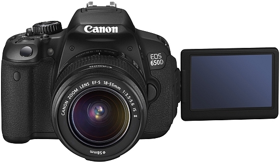 Canon EOS 650D DSLR Camera with 18to55mm Kit Lens large image 0