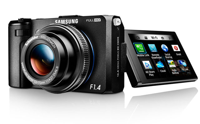 Samsung EX2F 12.4 Megapixel with F1.4 Lens WiFi Smart Camera large image 0