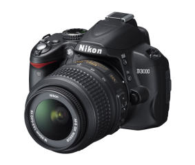 Nikon d3000 with 18-55 kit lense