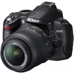 Nikon DSLR Camera D3000 with 18-55mm Lens