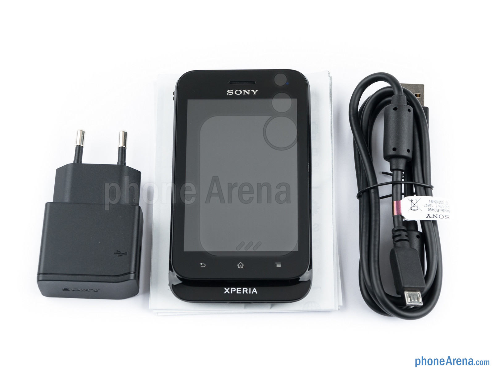 Sony Xperia Tipo dual with all original iphone headphone large image 0