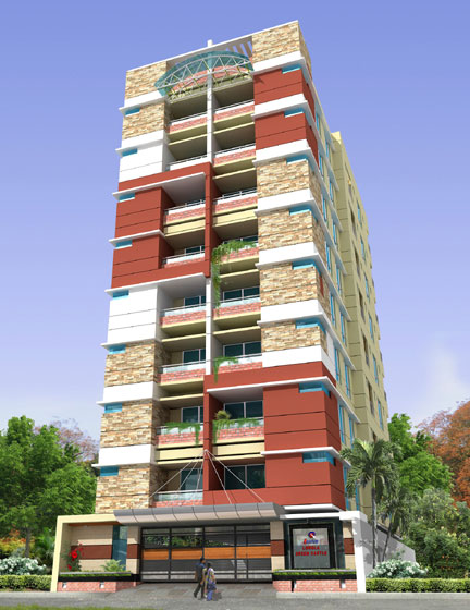 Quantum Longla Castle at Sylhet 1310 sft 3 Bed 3 Bath. large image 0