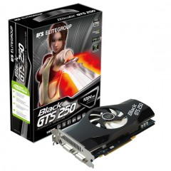 ECS Geforce GTS 250 256 bit 1GB DDR3 Black Edition