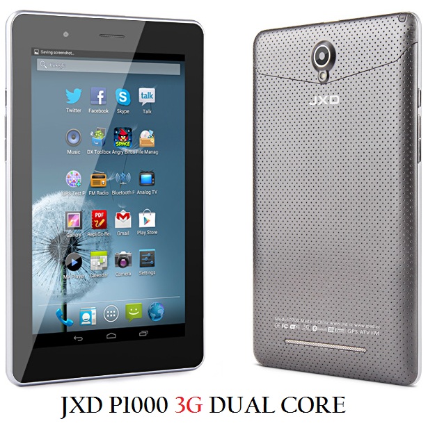 JXD P1000 3G Dual Core 1GB Ram GPS Bluetooth TV FM In Stock  large image 0