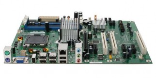 Intel 33 FB Motherboard With Driver Disk Bey