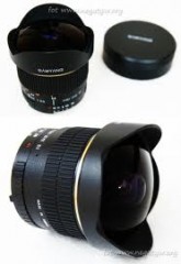 Samyang fisheye 8mm lens for canon