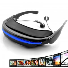 52 Inch Wide Screen Display, Virtual Private Theater Glasses