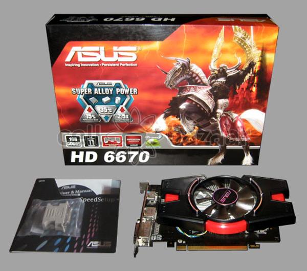 ASUS HD 6670 1 GB DDR5 GRAPHICS CARD large image 0