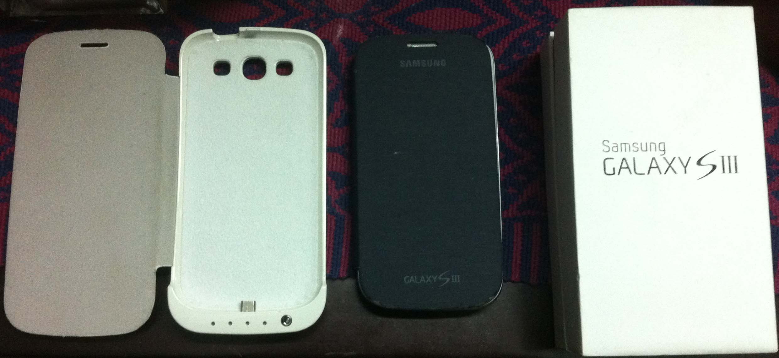 Samsung Galaxy S3 With All Accessories 2 Battery Case large image 0