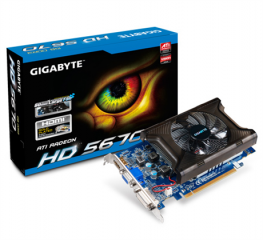 Graphic Card GIGABYTE HD 5670 1GB Urgent Sale