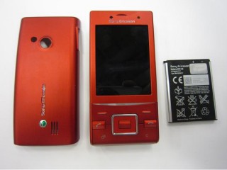 Sony Ericsson j20i Hazel WiFi 3G Red Color 4GB All Kits