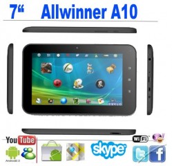 Allwinner A10 cortex-A8 1.2ghz 4gb 512 ram mali 400 wifi