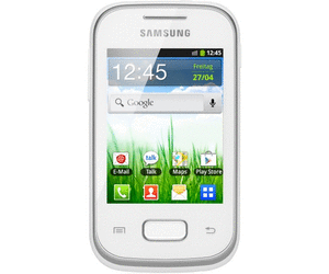 Samsung Galaxy Pocket S5300 White  large image 0