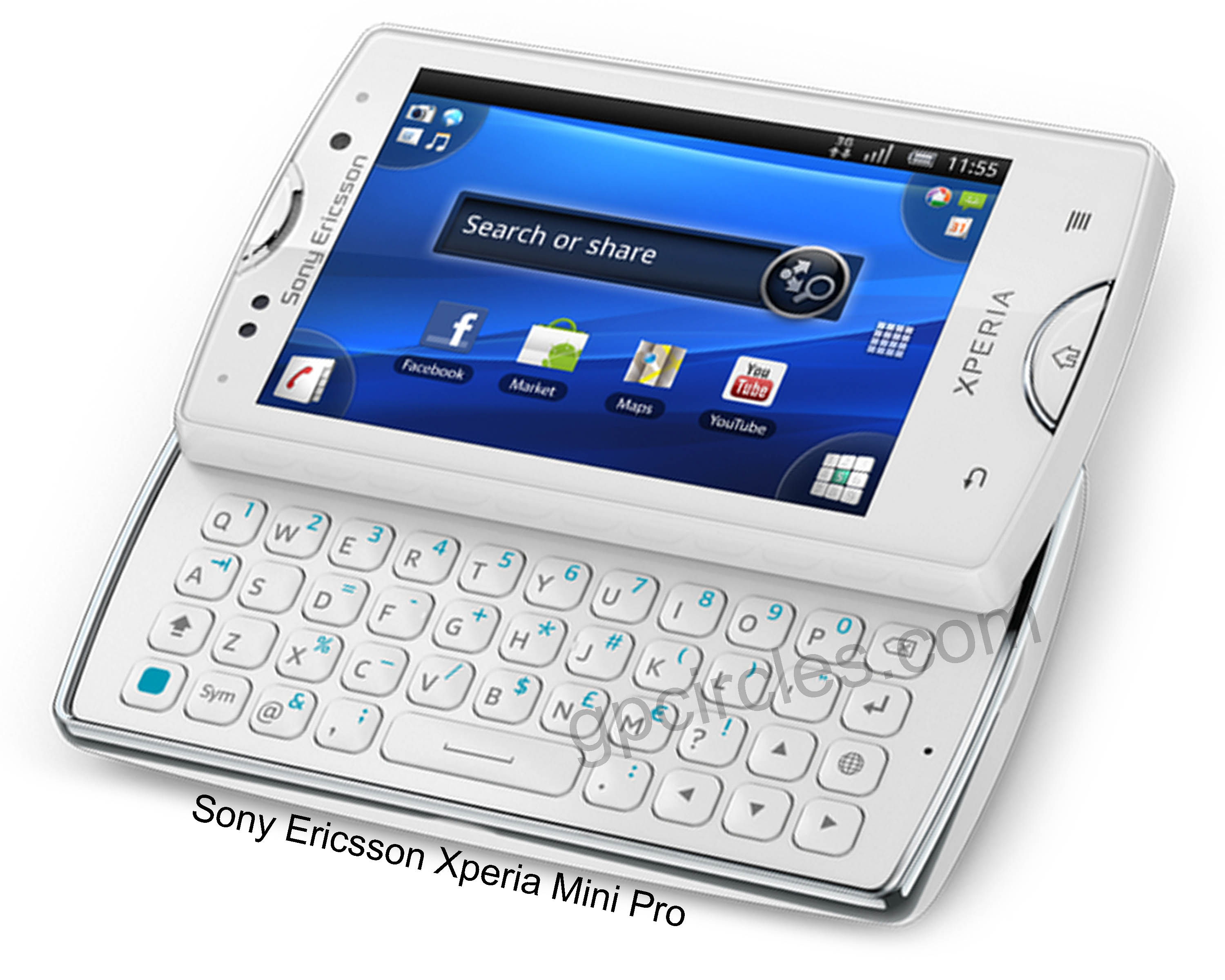 Xperia Mini Pro with FREE Back Cover  large image 0