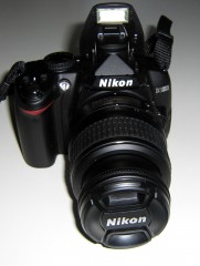 NIKON D3000 WITH 18-55mm LENS