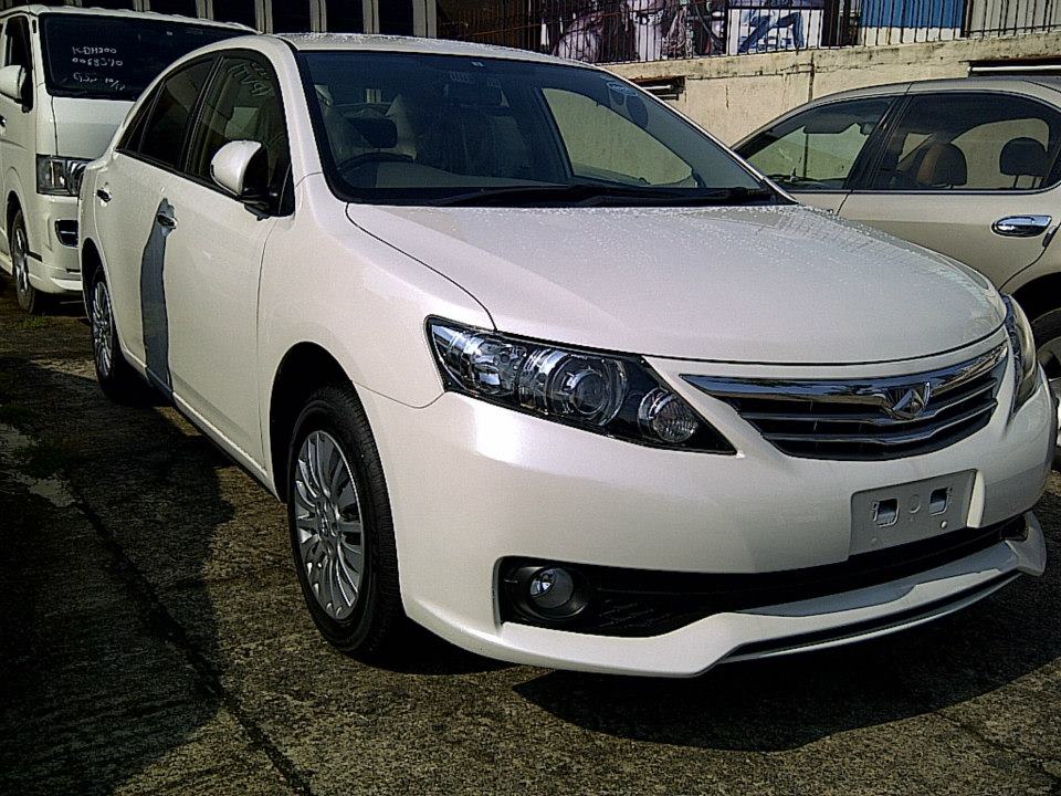 Toyota Allion G PKG LIMITED 2012 Pearl white large image 0