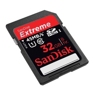 SanDisk Extreme 32 GB SDHC Class 10 UHS-1 Flash Memory Card large image 0