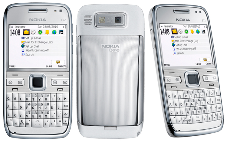 Nokia E-72 White Edition  large image 0