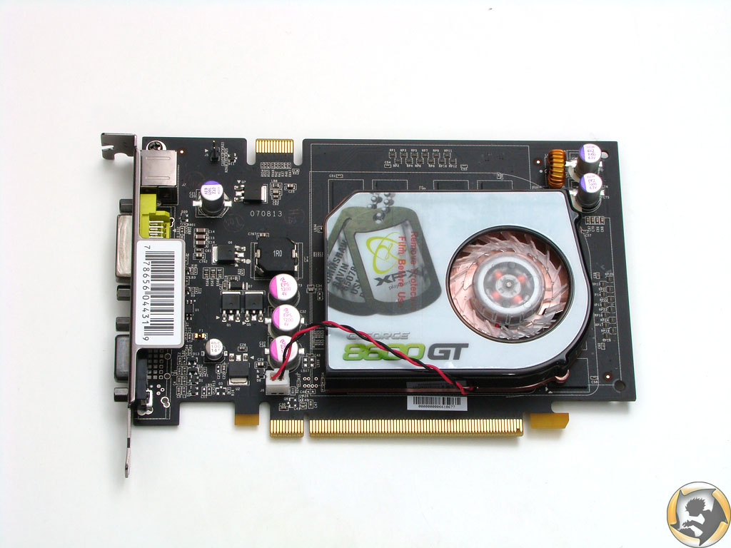 XFX Nvidia GeForce gt 8600 512mb Graphics Card large image 0